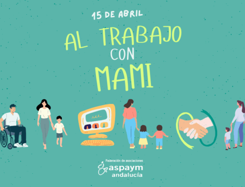 Celebramos la primera jornada «Al trabajo con mami» en ASPAYM Andalucía