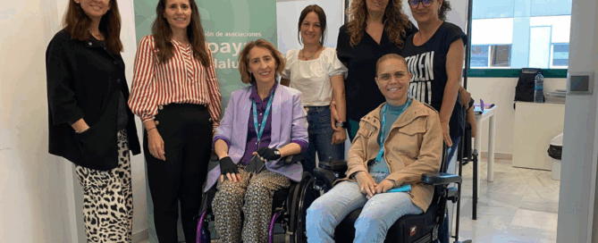 visita institucional ASPAYM Andalucía