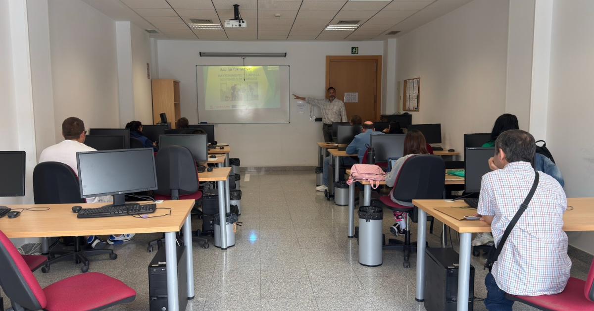 curso de limpieza sostenible para personas con discapacidad
