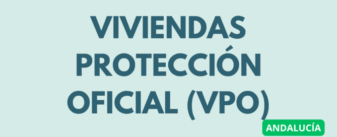 viviendas de protección oficial para personas con discapacidad en Andalucía