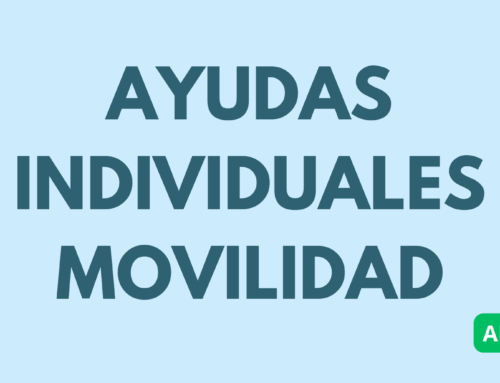 Subvenciones individuales para personas con discapacidad – MOVILIDAD