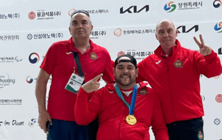 Carlos Linares campeón Copa del Mundo tiro paralímpico