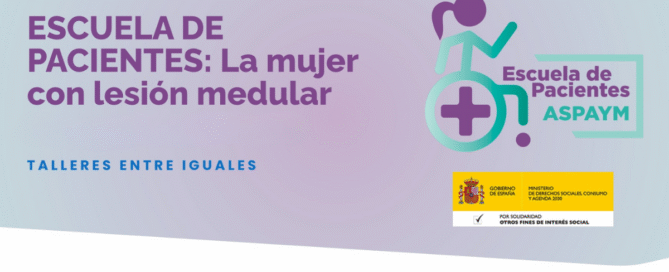 violencia de género mujeres con discapacidad Escuela de Pacientes ASPAYM
