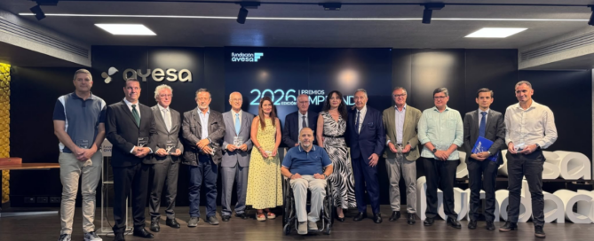 Premio Emprendis 2026 concedido a ASPAYM Málaga por su proyecto de inserción laboral.