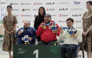 Carlos Linares campeón del mundo de tiro paralímpico en Changwon 2026
