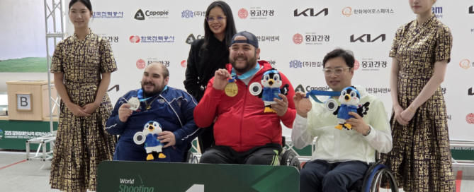 Carlos Linares campeón del mundo de tiro paralímpico en Changwon 2026