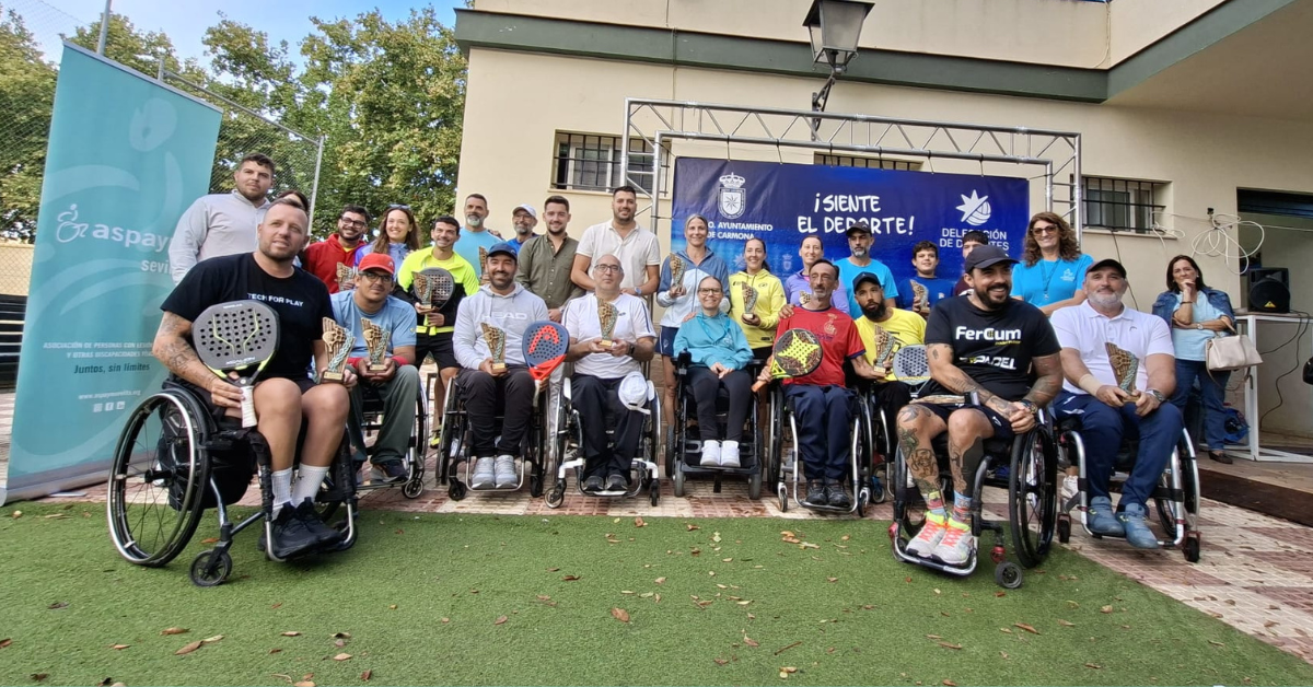 torneo de pádel inclusivo Carmona