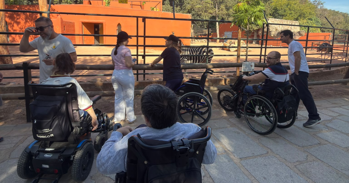 ASPAYM Córdoba y FEPAMIC visitan el Centro de Conservación